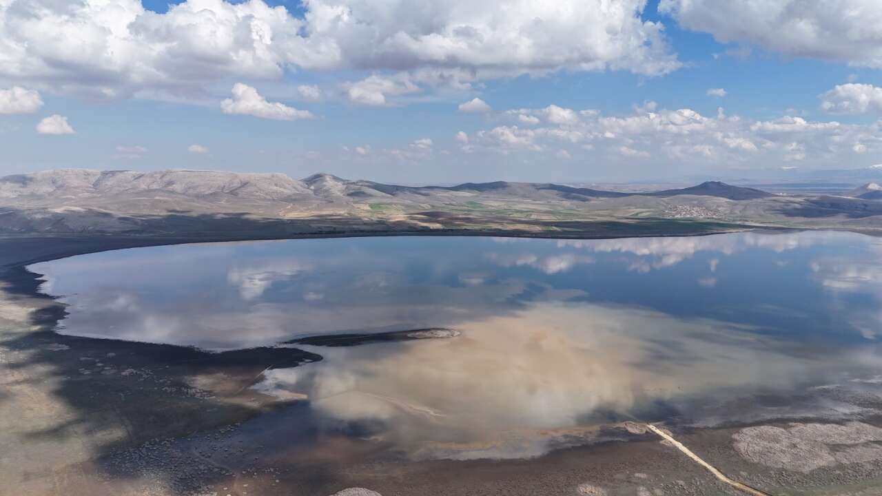 Konya’da kuraklığın vurduğu Çavuşçu Gölü, yaşama tekrar tutundu 3